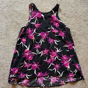 Old Navy Pink Floral Tank Top - XS